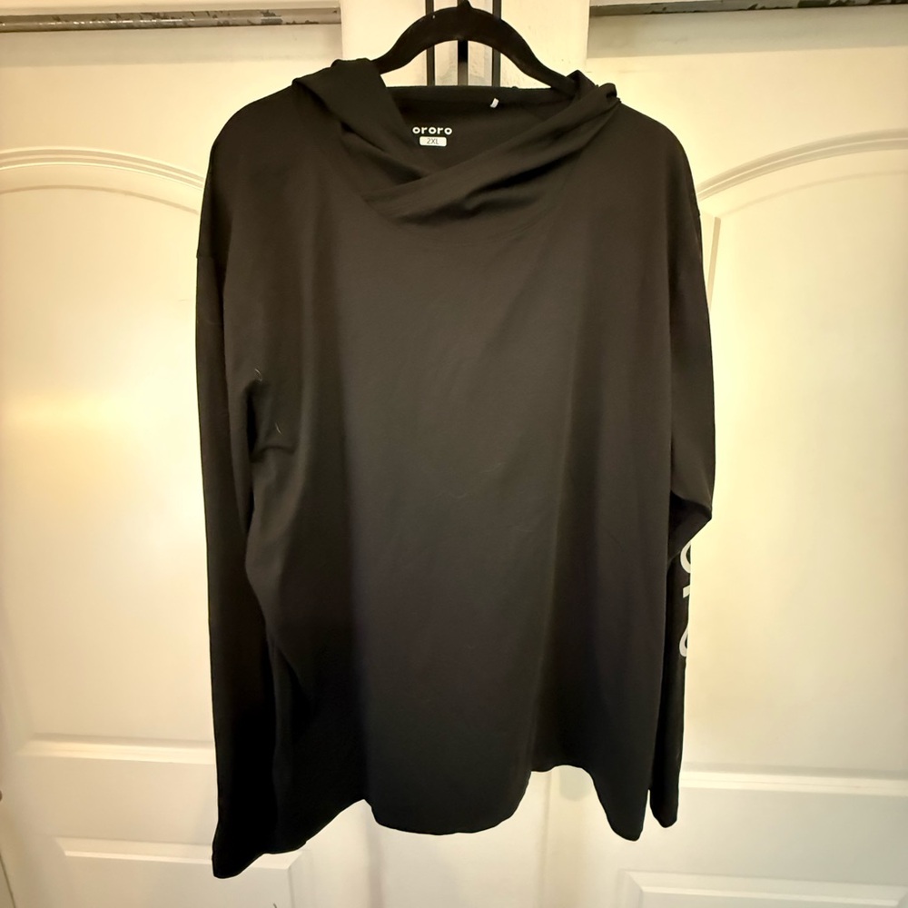 Ororo Black Men's Hoodie